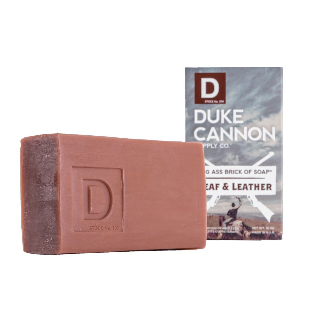 Duke Cannon Big Ass Brick of Soap - Leaf and Leather - ArchieSoul Men