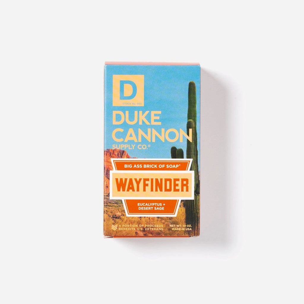 Duke Cannon Big Ass Brick of Soap - Wayfinder - Eucalyptus & Desert Sage - ArchieSoul Men