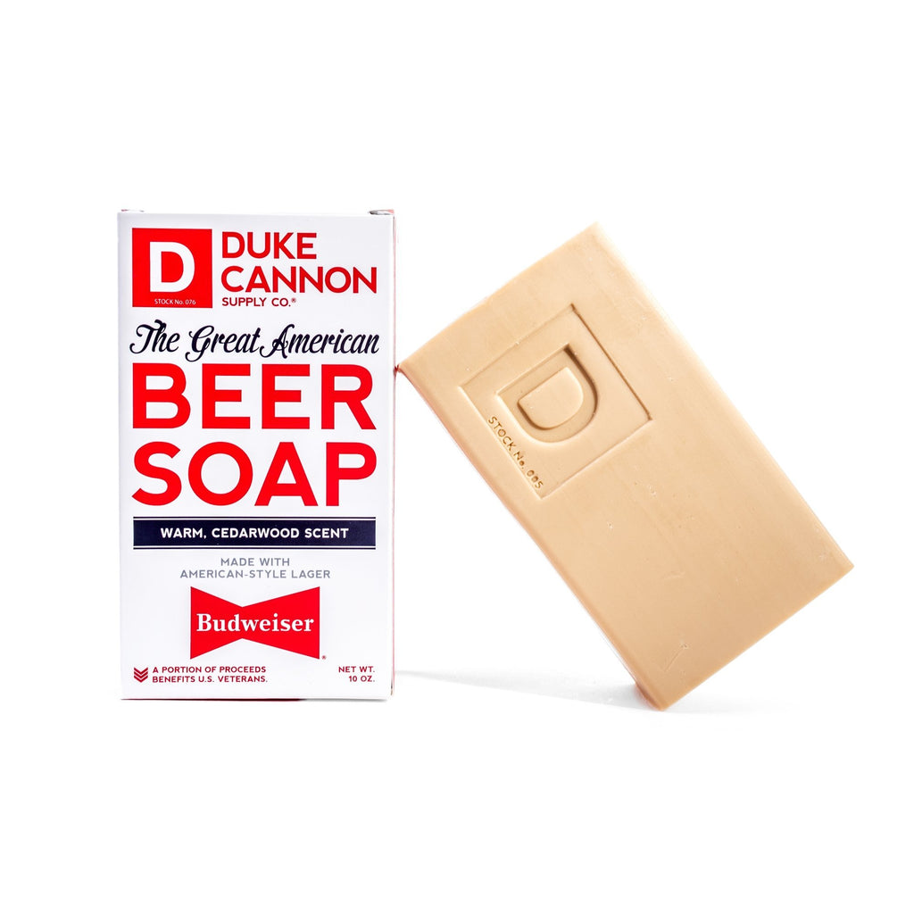 Duke Cannon - The Great American Budweiser Beer Soap - ArchieSoul Men
