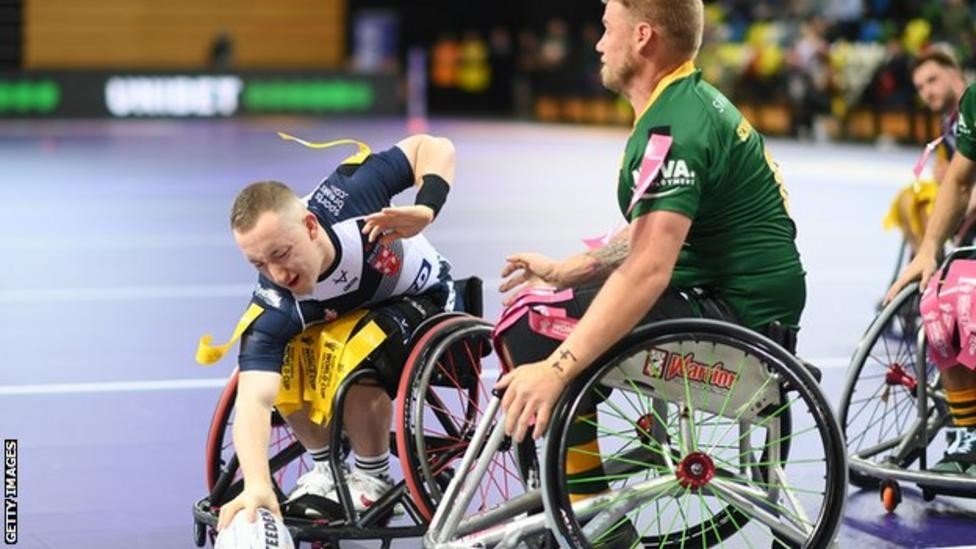 Forget the Football World Cup - I'm All In on the Rugby League Wheelchair Tournament. - ArchieSoul Men