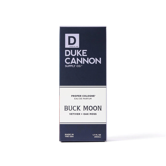 Duke Cannon - Proper Cologne Buck Moon - Vetiver & Oak Moss - ArchieSoul Men