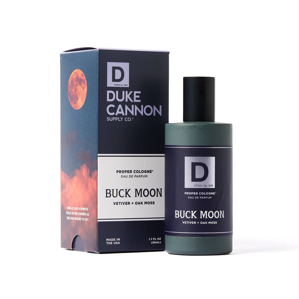 Duke Cannon - Proper Cologne Buck Moon - Vetiver & Oak Moss - ArchieSoul Men