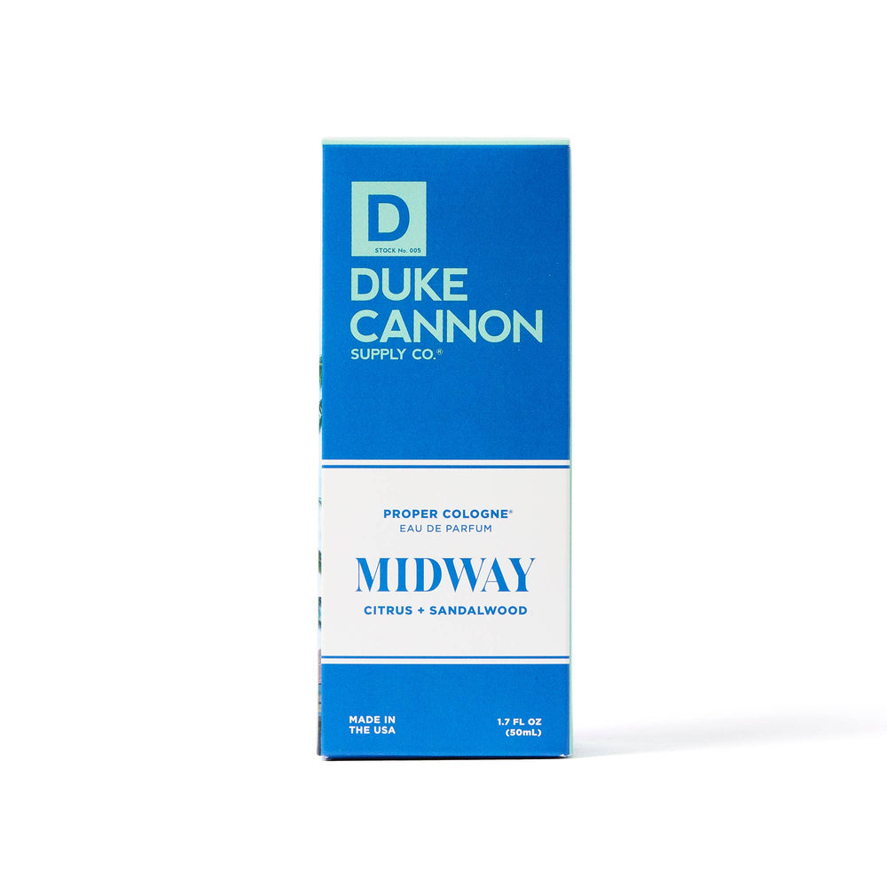 Duke Cannon Proper Cologne - Midway - Citrus + Sandalwood - ArchieSoul Men