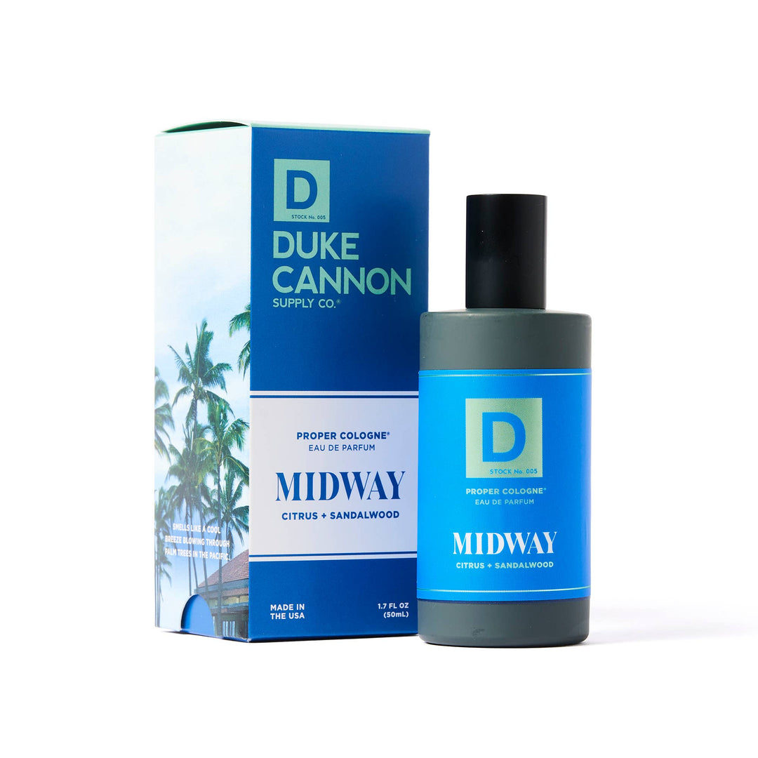 Duke Cannon Proper Cologne - Midway - Citrus + Sandalwood - ArchieSoul Men