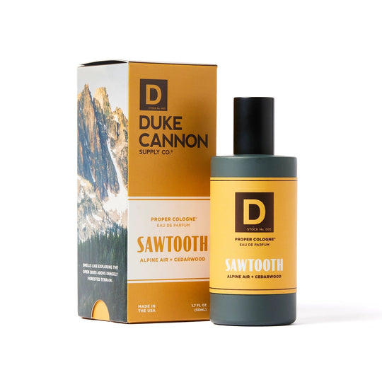 Duke Cannon Proper Cologne - Sawtooth - Aromatic, Cedar, Amber - ArchieSoul Men