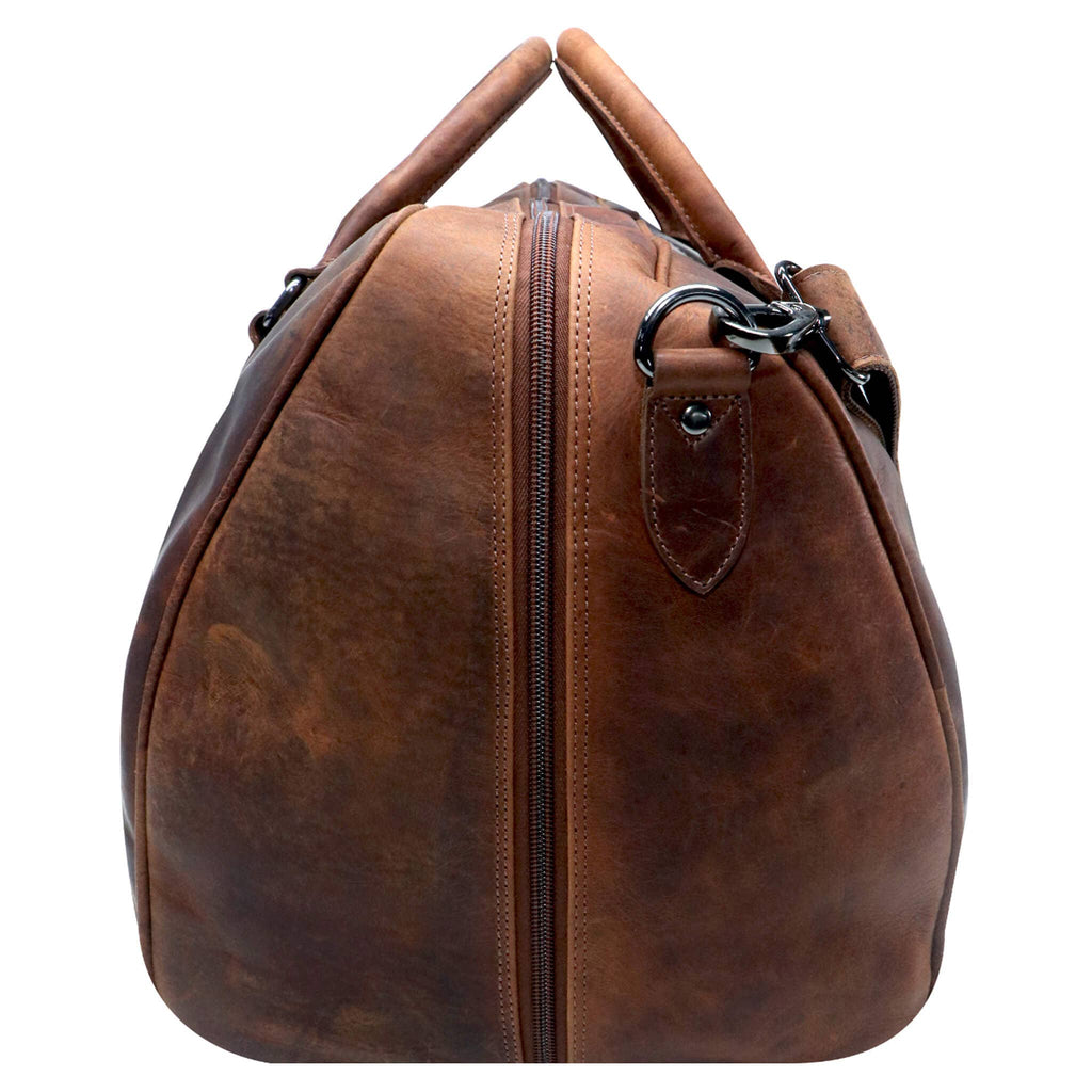 Greenwood "Jacob" Weekender Men Leather Travel / Duffle Bag - ArchieSoul Men