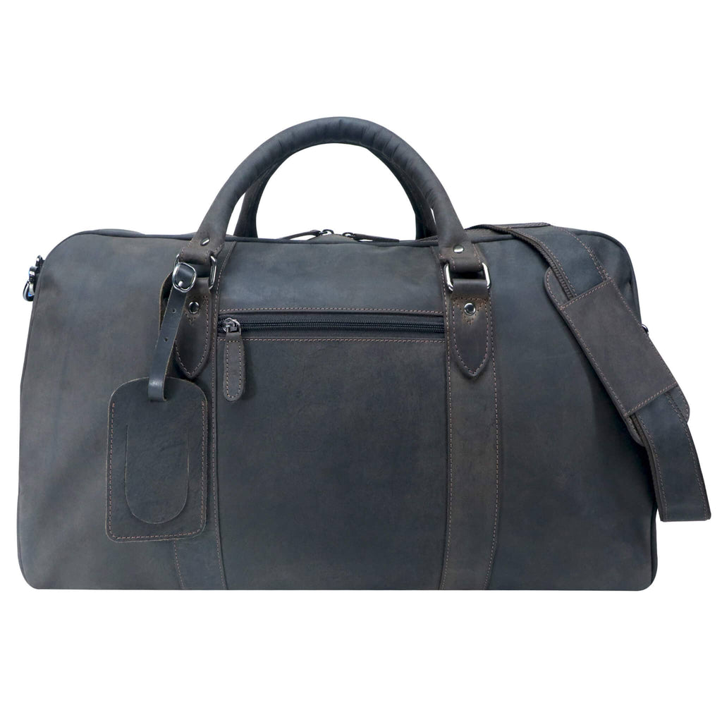 Greenwood "Jacob" Weekender Men Leather Travel / Duffle Bag - ArchieSoul Men