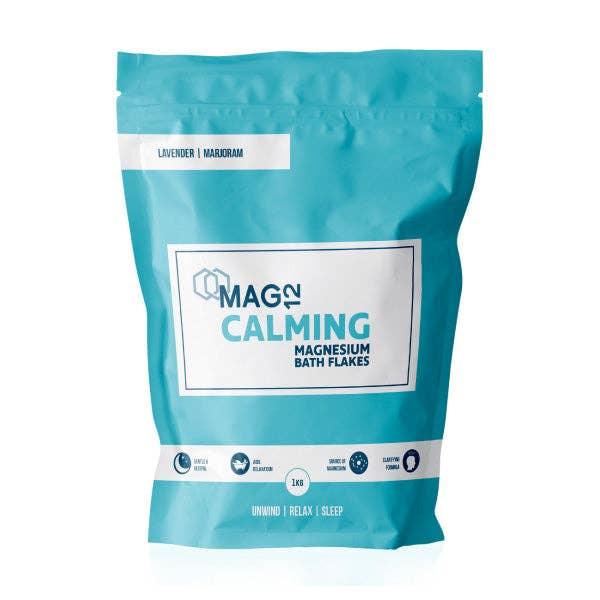 MAG12 Calming Magnesium Bath Flakes 1kg - By Celtic Wellbeing - ArchieSoul Men