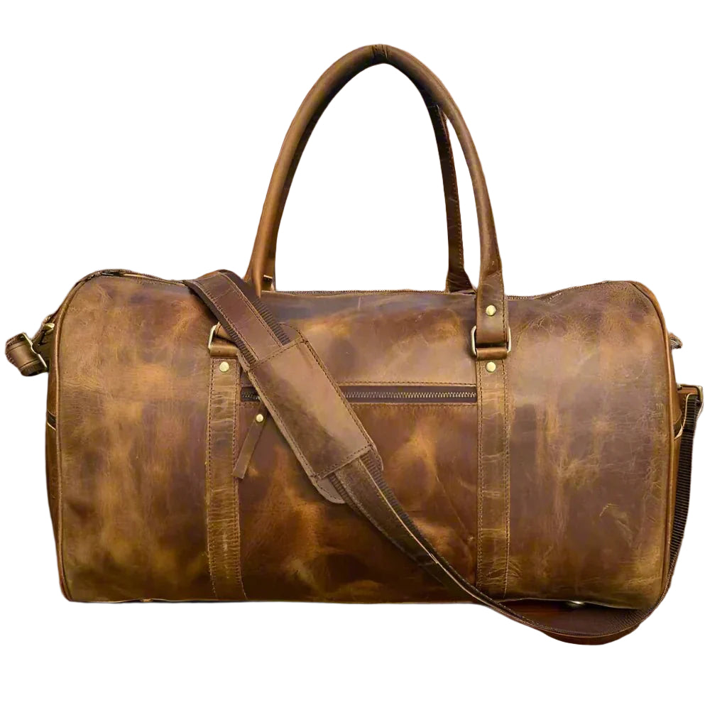 Mens Leather Holdall Bag 'The Wrekin Weekender' by ArchieSoul Man + FrThe Style
Our Wrekin Weekender Mens Leather Holdall is simply perfect for a short business trip or weekend away where you want to travel light but with all of your eLeather Duffle BagArchieSoul ManArchieSoul MenMens Leather Holdall