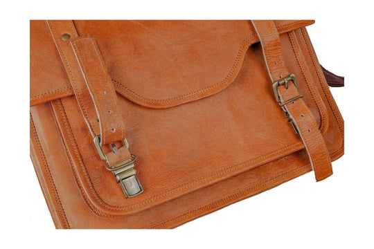 The Classic Gentleman Leather Briefcase - ArchieSoul Men