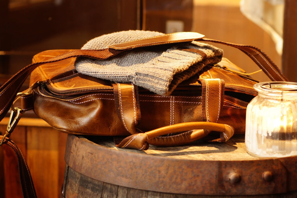 The Madeley Messenger Leather Laptop Bag by ArchieSoul Man - ArchieSoul Men