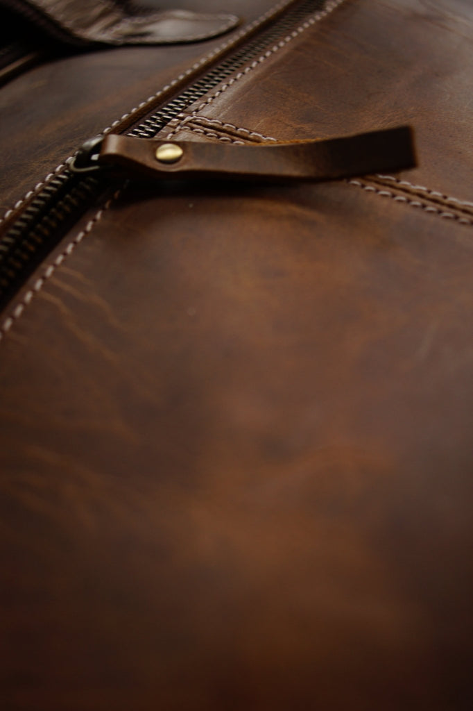 The Madeley Messenger Leather Laptop Bag by ArchieSoul Man - ArchieSoul Men
YKK zip