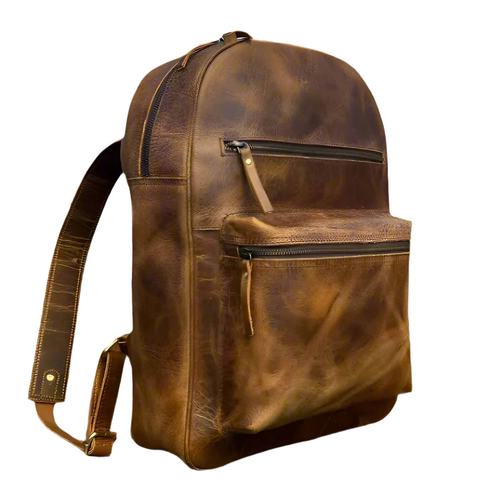 The Wenlock Leather Backpack - Laptop Bag by ArchieSoul Man + Free ValThe Wenlock Leather Backpack Style
Our handmade full grain leather backpack radiates quality and rustic charm.  Brand new yet with a vintage feel and the look like iBackpackArchieSoul ManArchieSoul MenThe Wenlock Leather Backpack