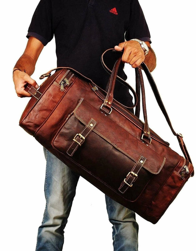 Traveler Weekender Duffle Bag + Free Toiletry Bag - ArchieSoul Men