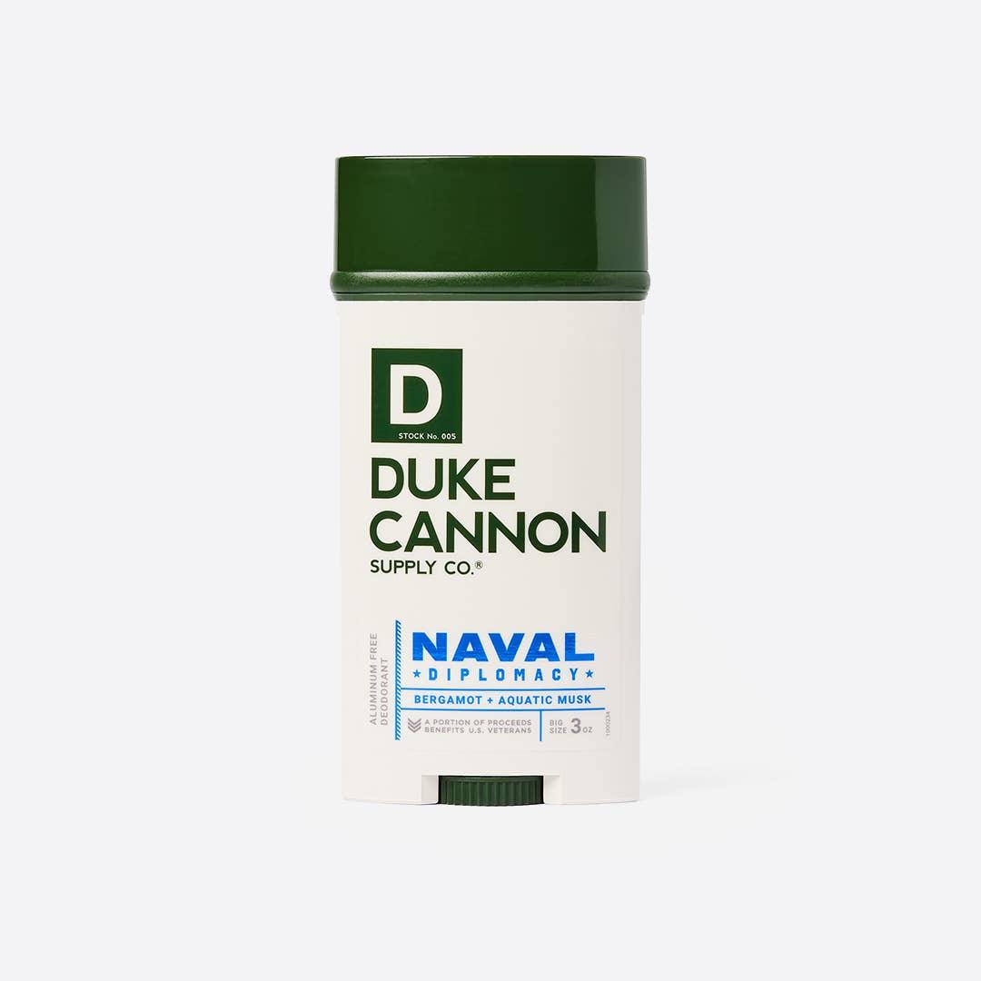 Duke Cannon Aluminum-Free Deodorant - Naval Diplomacy - ArchieSoul Men