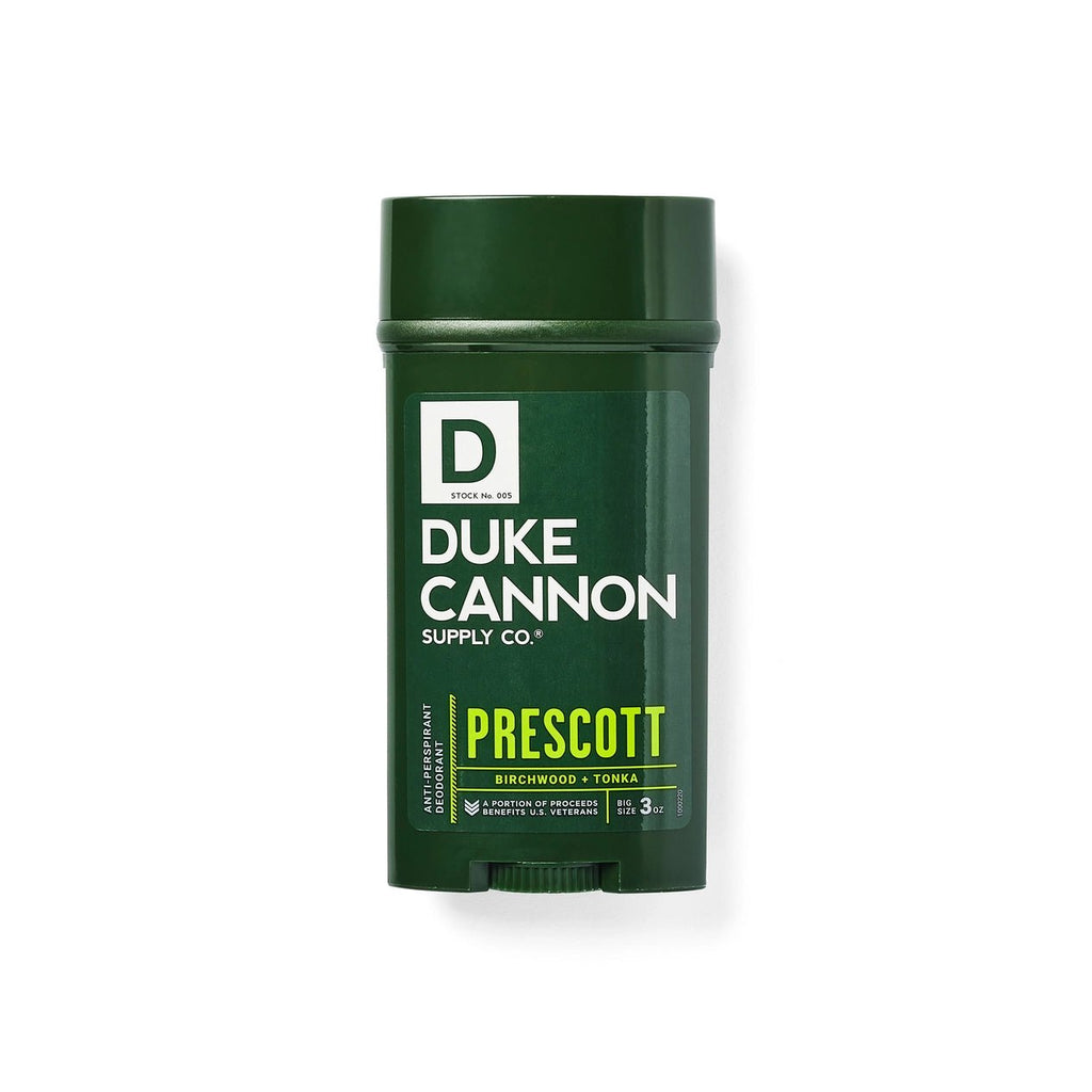 Duke Cannon Antiperspirant Deodorant - Prescott - Birchwood & Tonka - ArchieSoul Men