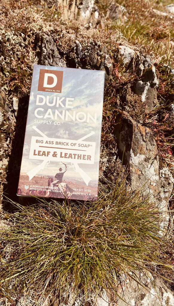 Duke Cannon Big Ass Brick of Soap - Leaf and Leather - ArchieSoul Men