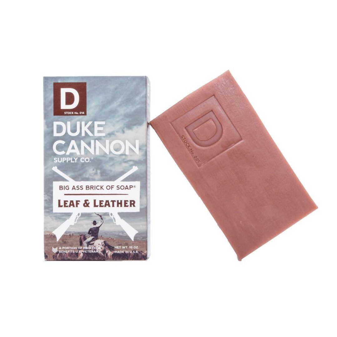 Duke Cannon Big Ass Brick of Soap - Leaf and Leather - ArchieSoul Men