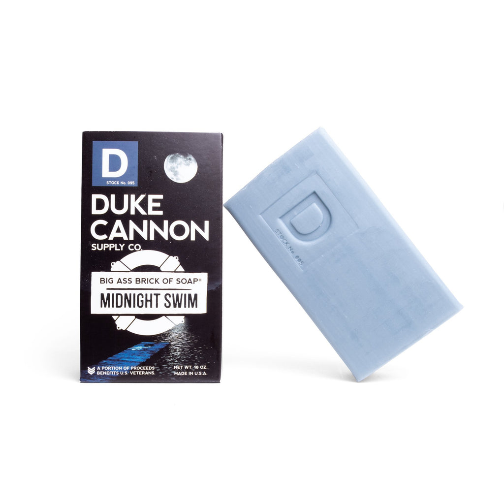 Duke Cannon Big Ass Brick of Soap - Midnight Swim - ArchieSoul Men