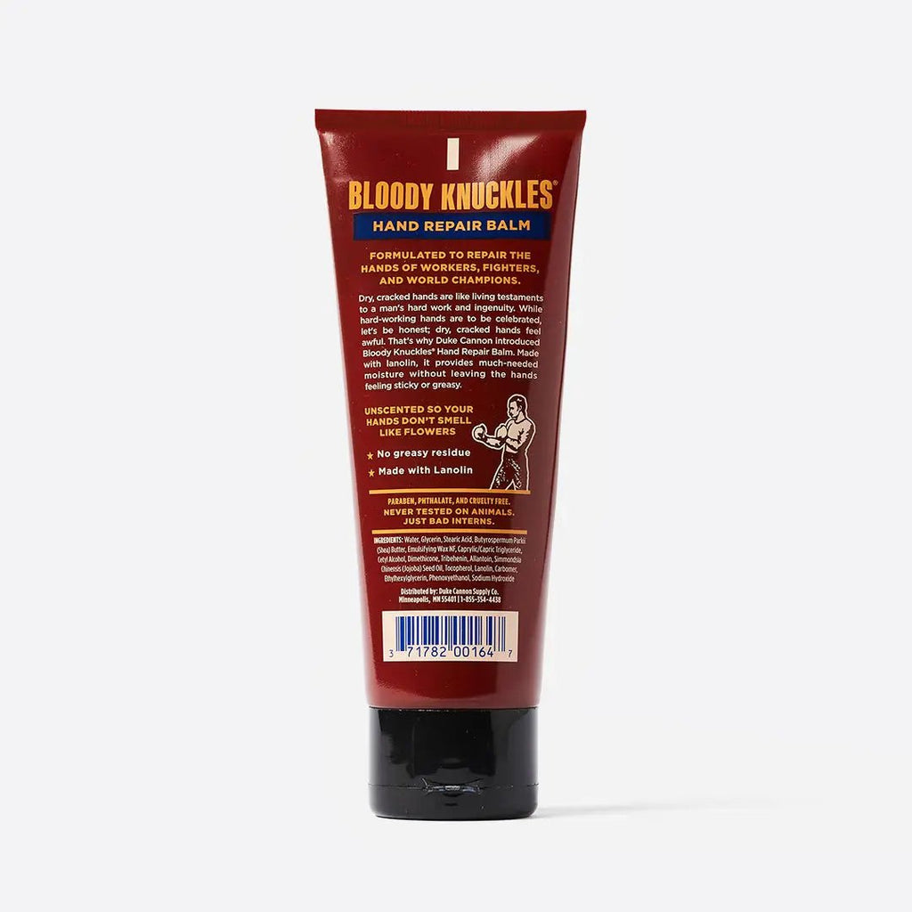 Duke Cannon Bloody Knuckles Hand Repair Balm - Tube - ArchieSoul Men