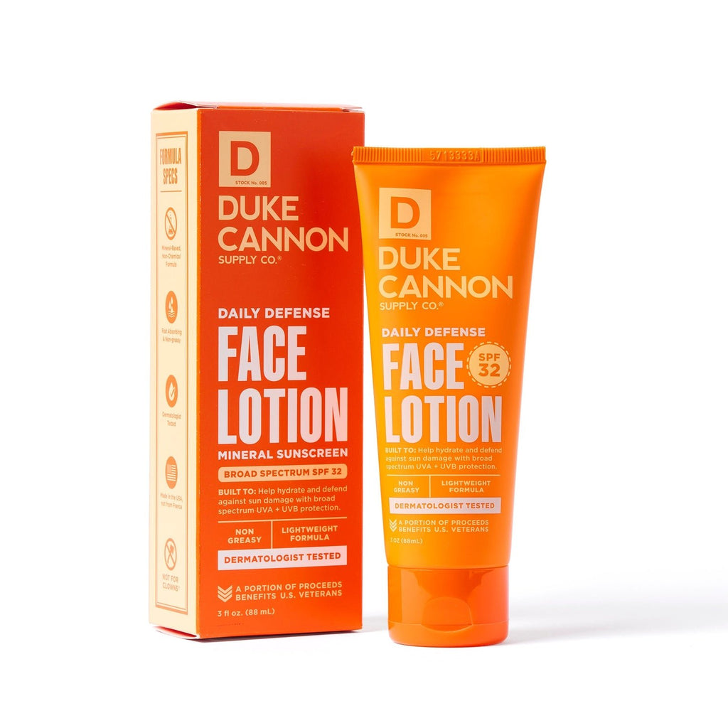 Duke Cannon - Daily Defence Face Lotion - SPF 32 - ArchieSoul Men