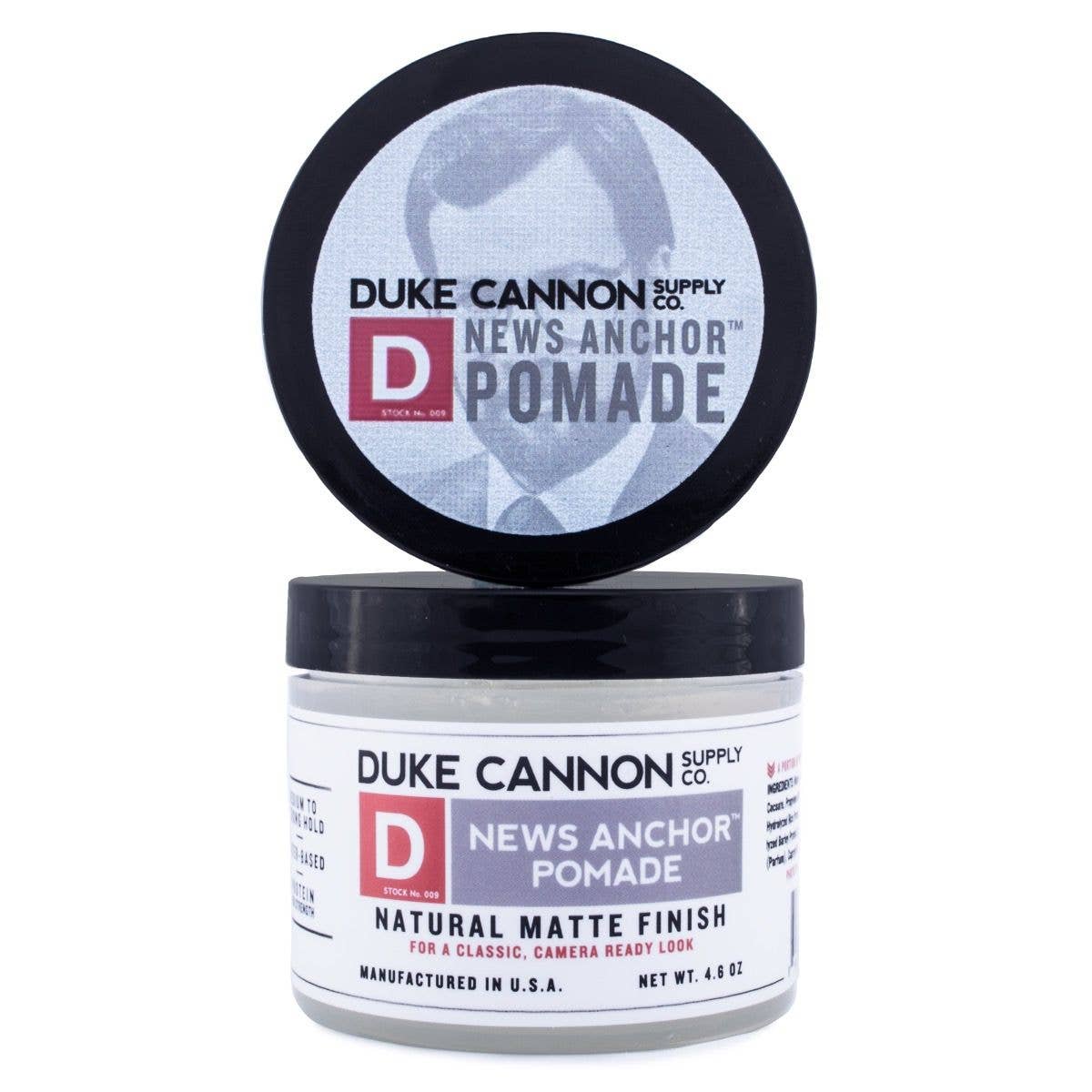 Duke Cannon News Anchor Hair Pomade for Men | ArchieSoul Men
