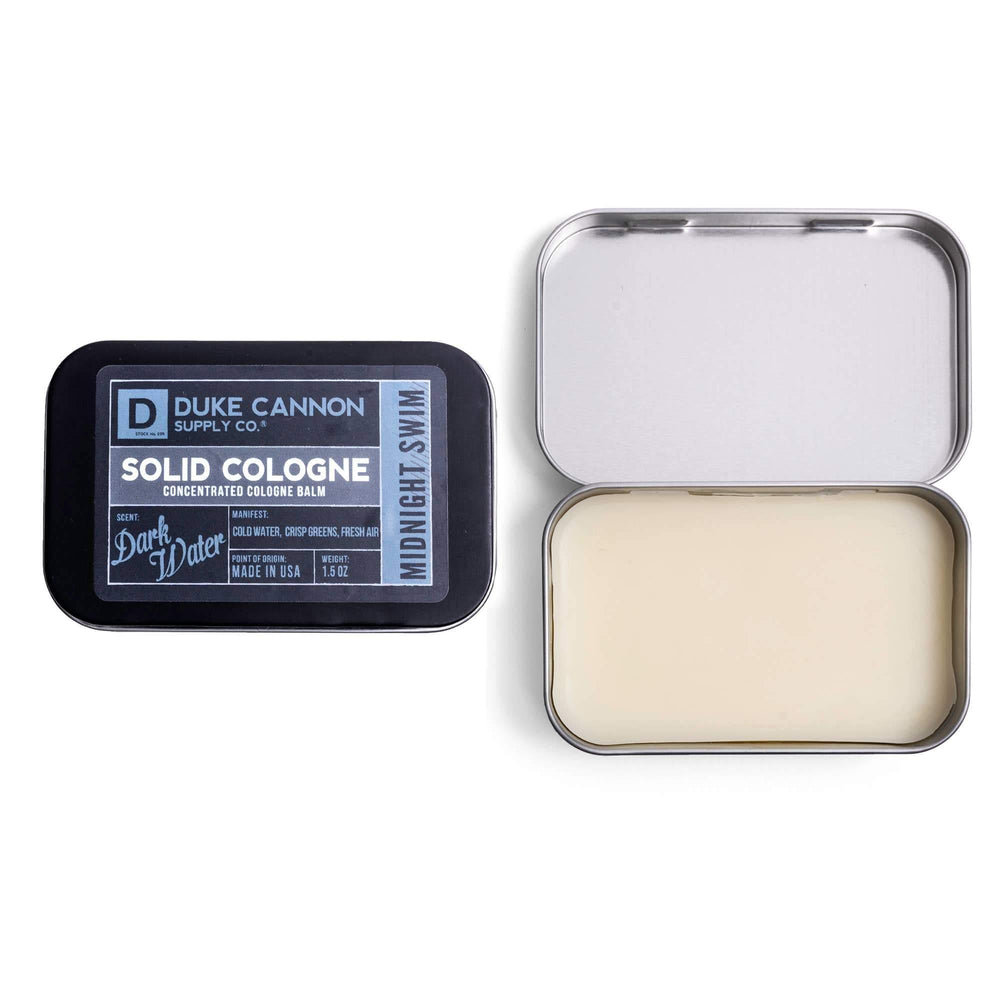 Duke Cannon Solid Cologne - MIDNIGHT SWIM - ArchieSoul Men