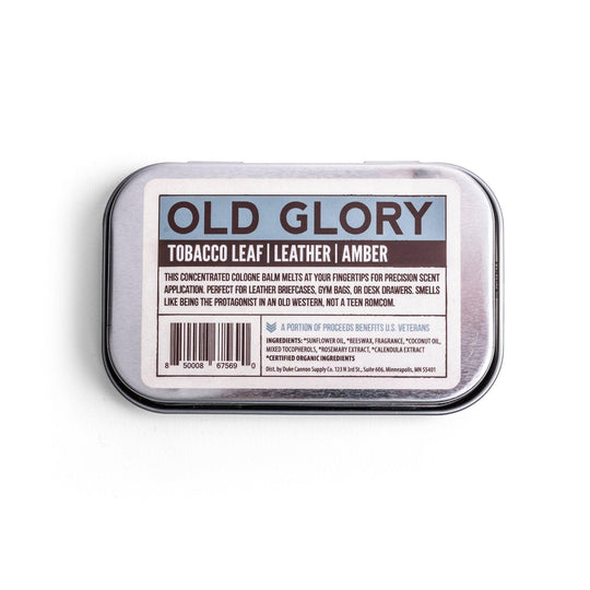 Duke Cannon Solid Cologne - Old Glory - Leaf & Leather - ArchieSoul Men