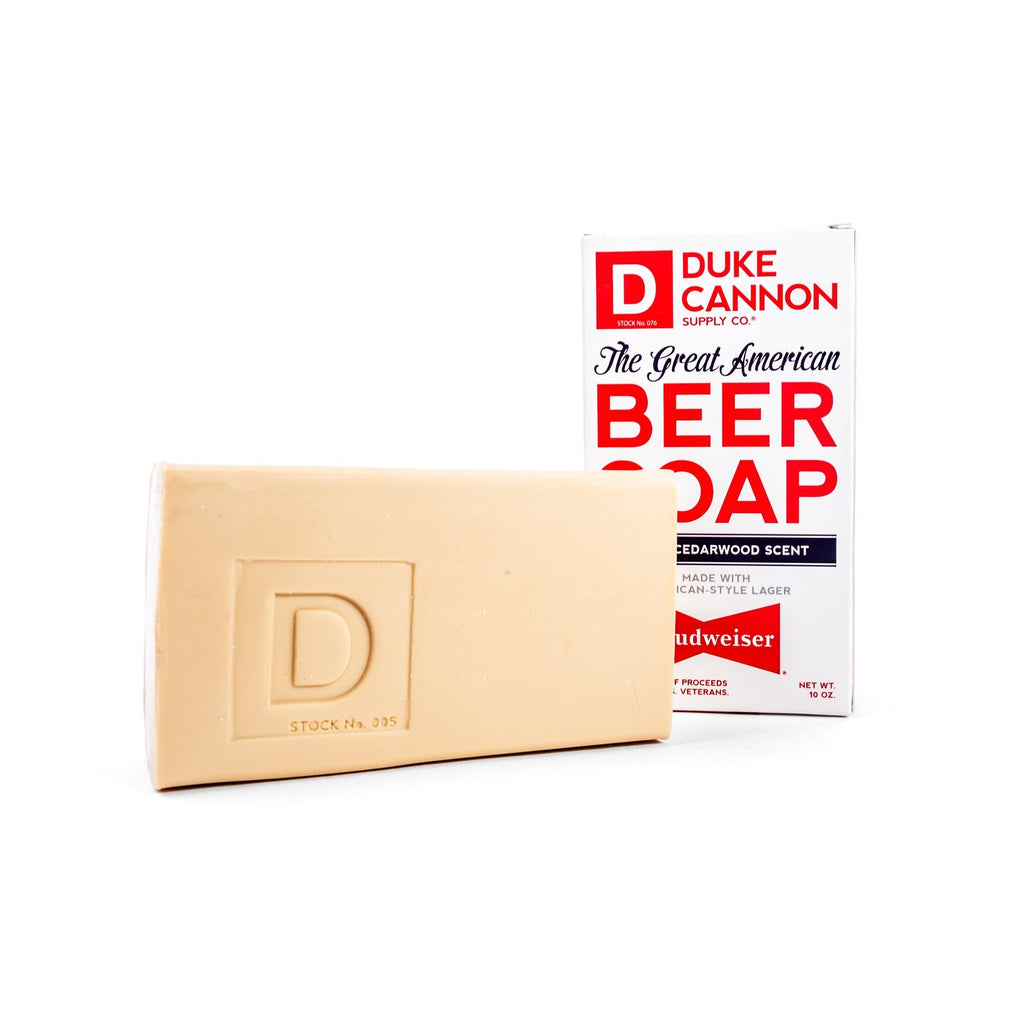 Duke Cannon - The Great American Budweiser Beer Soap - ArchieSoul Men