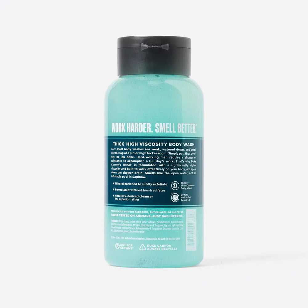 Duke Cannon Thick High Viscosity Body Wash - Superior - Fresh Water & Neroli - ArchieSoul Men